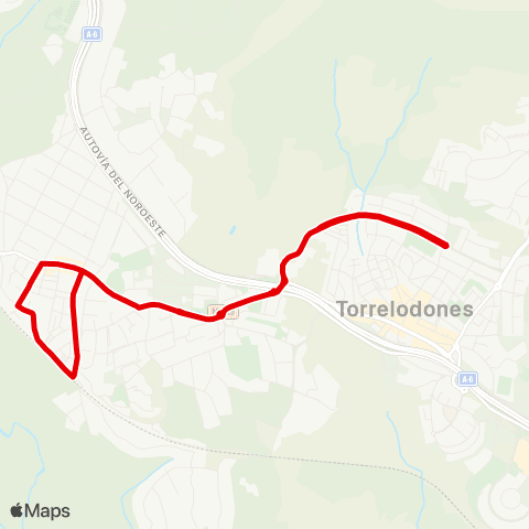 Autobuses Urbanos Ffcc-Avenida Dehesa-los Robles map