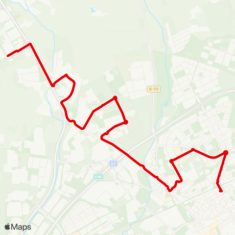 Autobuses Urbanos Est. Alcalá de Henares - el Olivar / Polígono Camporroso map