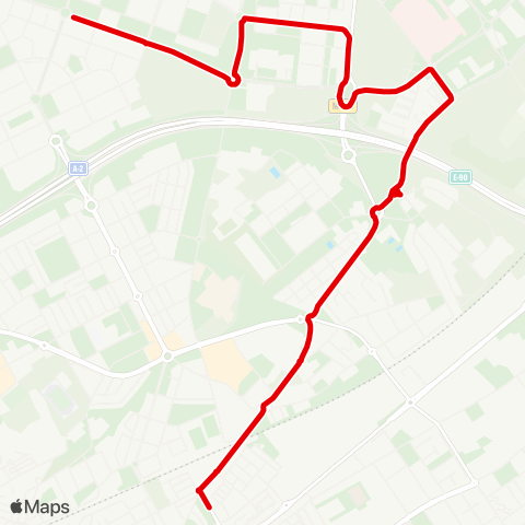 Autobuses Urbanos Cuatro Caños - Hospital / Universidad - Espartales map