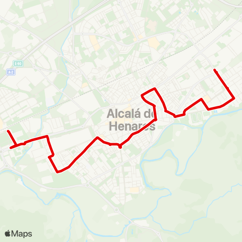 Autobuses Urbanos Est. la Garena - Virgen del Val map