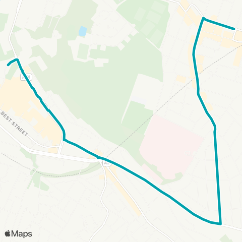 Arriva Kent and Surrey Waterfront Bus Station - King Street map
