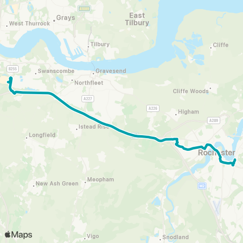 Arriva Kent and Surrey Bus Station - Waterfront Bus Station map