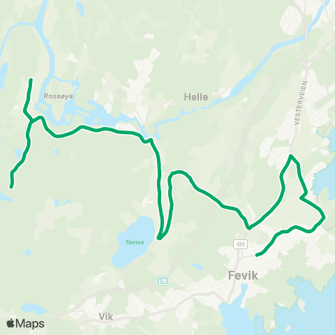 AKT - Agder kollektivfrafikk Skoleskyss Skolebusser Fjære Og Fevik map