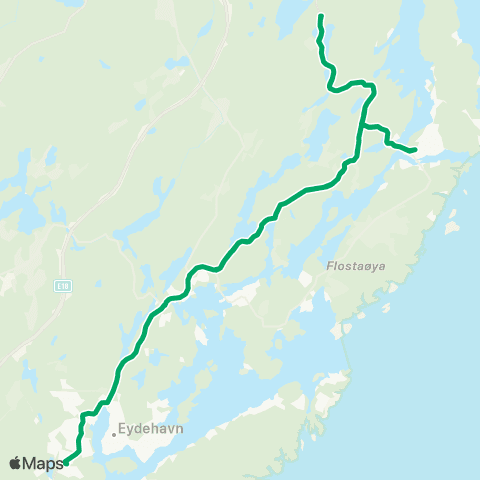AKT - Agder kollektivfrafikk Skoleskyss Skolebusser Flosta Og Stuenes map