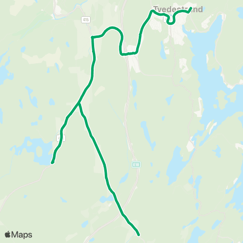 AKT - Agder kollektivfrafikk Skoleskyss Skolebusser Tvedestrand map