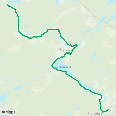 AKT - Agder kollektivfrafikk Skoleskyss Skolebusser Gjerstad map
