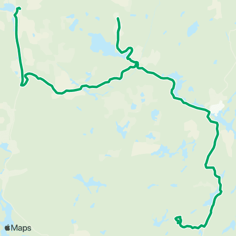 AKT - Agder kollektivfrafikk Skoleskyss Skulebussar Iveland Kommune map