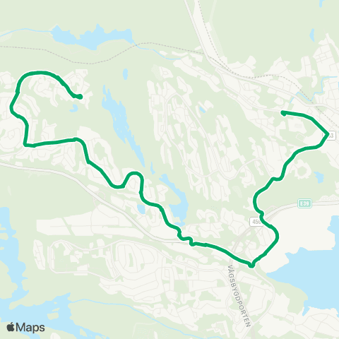 AKT - Agder kollektivfrafikk Skoleskyss Hellemyr - Grim Skole map