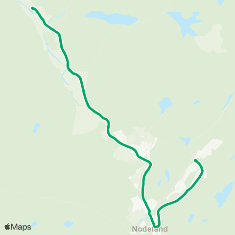AKT - Agder kollektivfrafikk Skoleskyss Stokkeland - Tunballen Skole map