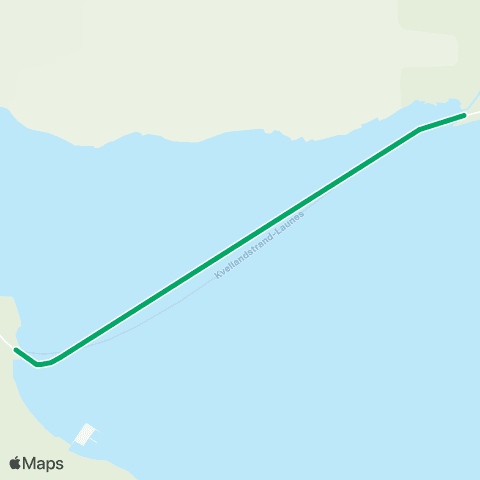 AKT - Agder kollektivtrafikk Launes (Hidra) - Kvellandstran map