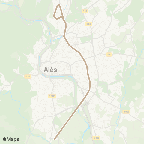 Ales'Y Tamaris - Prevert map