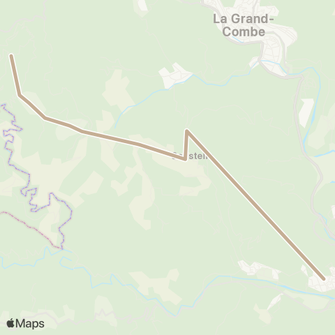 Ales'Y Lamelouze - Soustelle - École de Cendras map