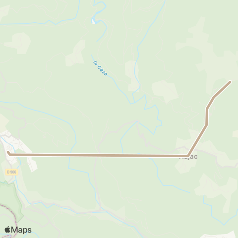 Ales'Y Bonnevaux - Collège Écoles Genolhac map