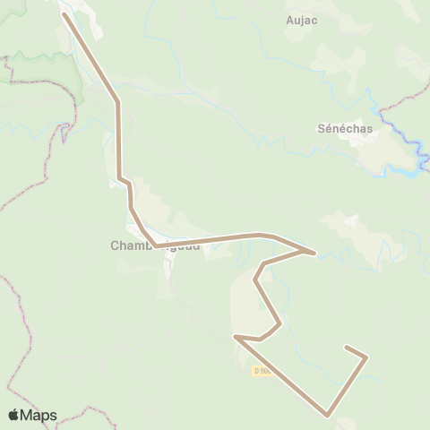 Ales'Y Genolhac - Portes - Ales map