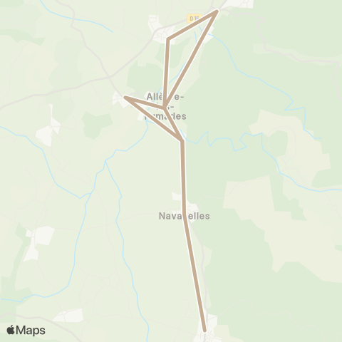 Ales'Y Sirp: Brouzet Navacelles Auzon map