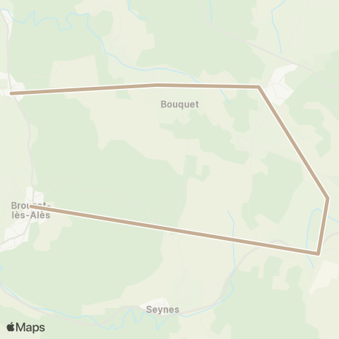 Ales'Y Sirp: Mas Ravin Navacelles map