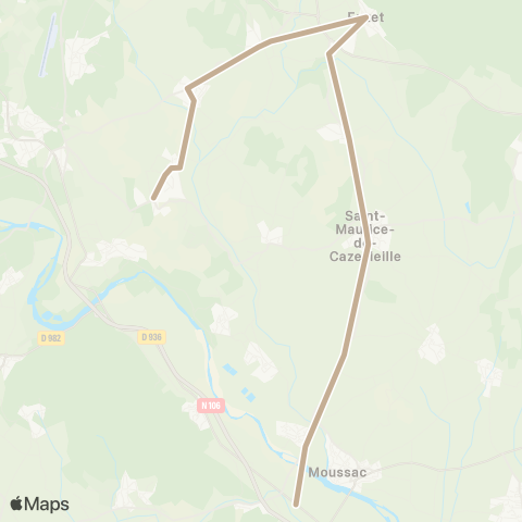 Ales'Y St Hippolyte Collège Gardonnenque map