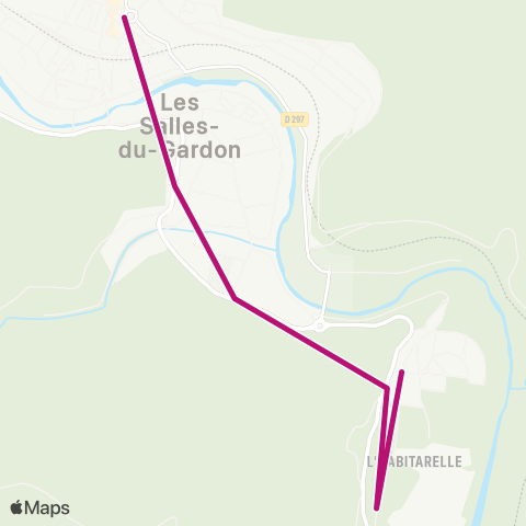 Ales'Y La Favede - la Grand Combe map