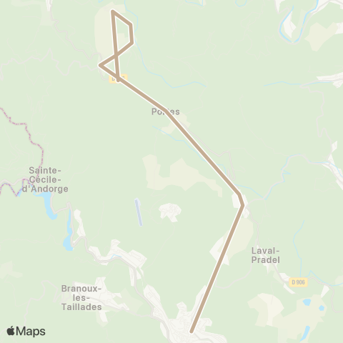 Ales'Y La Venarede - Marche de la Grand Combe map