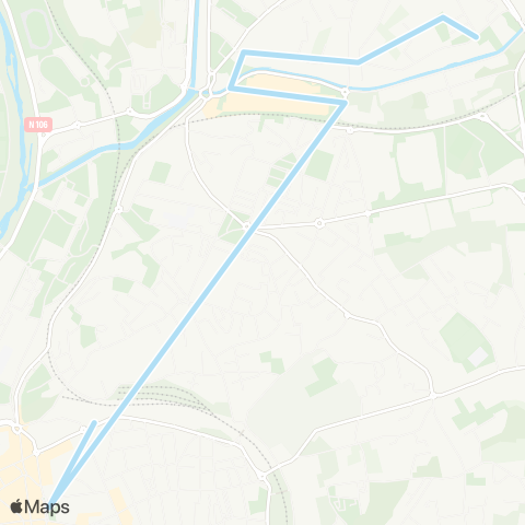 Ales'Y TAD Brueges - Ales Gare routière map