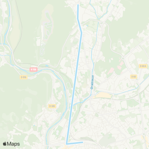 Ales'Y TAD St Martin de Valgalgues - Ales map