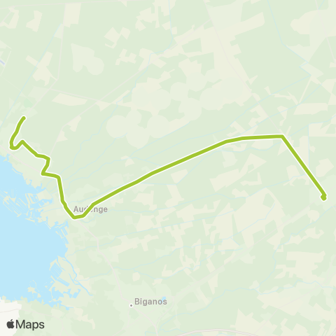 Alégo Lanton les Bruyères - Marcheprime Gare map