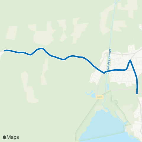 Alégo Lège-Cap-Ferret Grand Crohot - Arès-Lège PEI map