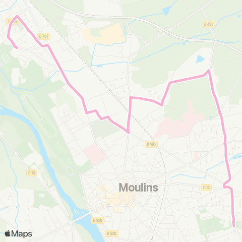 Aléo Portes d'Avermes - Collège François Villon map