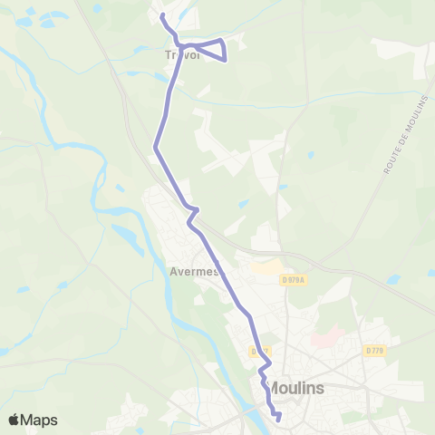 Aléo Trévol Croix de Vaux - Collège Anne de Beaujeu map