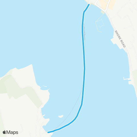 Strangford Lough Ferry Strangford - Portaferry map