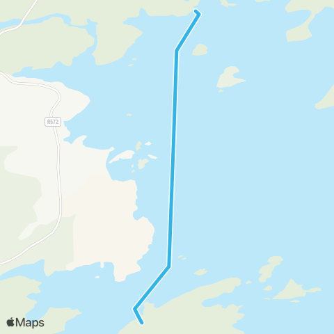 Harbour Queen Ferry Glengarriff Pier - Garinish Island map