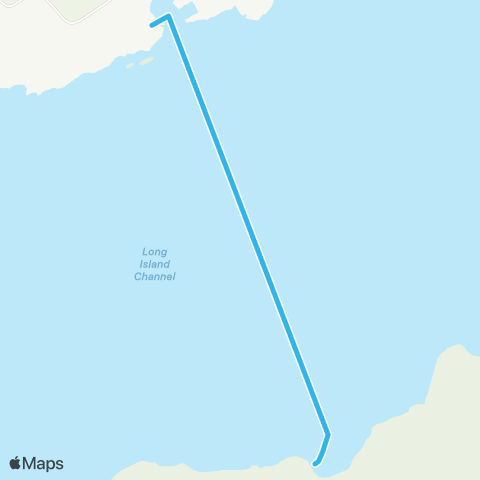 Long Island Ferry Colla Pier - Long Island map