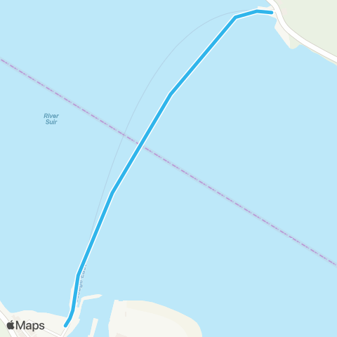 Passage East Ferry Passage East - Ballyhack map