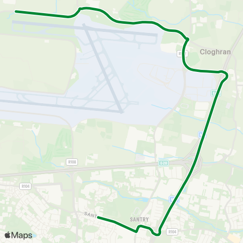Keelings Retail UC Santry - Foodcentral map