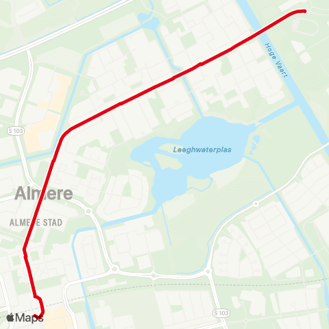 AllGo Lijn 802 PendelGo FBK Sportpark - Station Centrum map