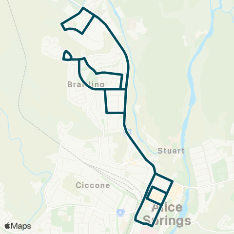 ALIC Braitling and Ciccone map