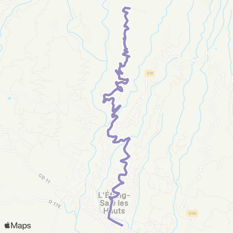 Alternéo Entre-Deux Goyaviers Mairie Étang-Salé map