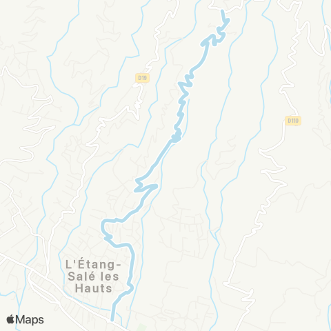 Alternéo Lambert-les-Hauts Mairie Étang-Salé map