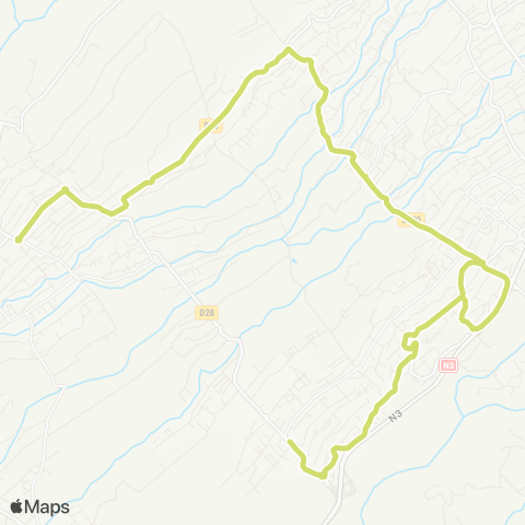 Alternéo Rd-pt des Bambous Église Ravine-des-Cabris map