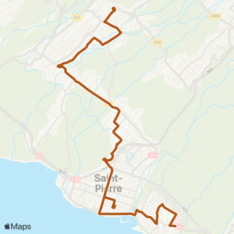 Alternéo SIDR Ravine-des-Cabris ZI N°2 ZAC Cannabady PE map
