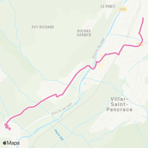 Altigo - Scolaires Pierrefeu - Écoles map