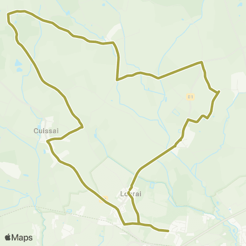 Altobus - Scolaires Lonrai / Colombier / St Nicolas / Cuissai map