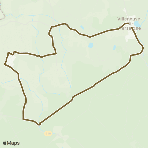 Altobus - Scolaires La Fresnaye s/ Chédouet / le Buisson / Chassé / Montigny / Chassé map