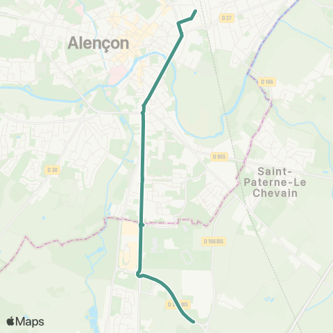 Altobus Navette CFA map