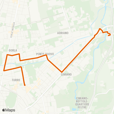 ATM Milano Turro - Cascina Gobba M2 (Lav. Cascina Gobba) map