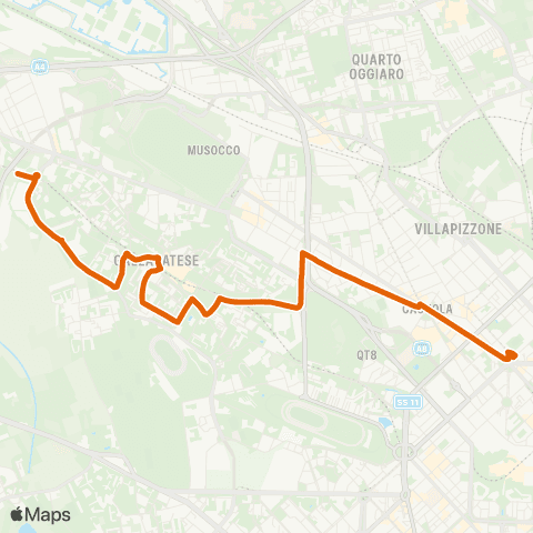 ATM Milano M. Dorino (Ramo Gallaratese) - Firenze map