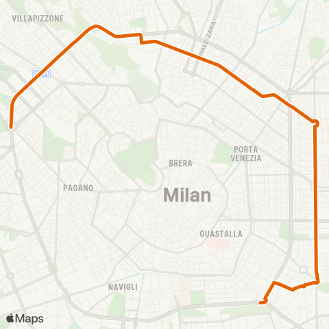ATM Milano Lotto - Lodi M3 (Circolare Sinistra) map