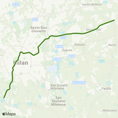ATM Milano Assago Milanofiori Forum / Abbiategrasso - Cologno Nord / Gessate map