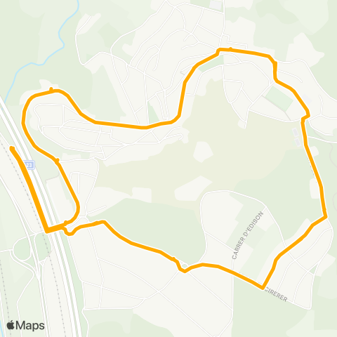 AMB Circular Ext. map