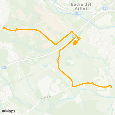 AMB Fgc Bellaterra-Parc Tecnològic map